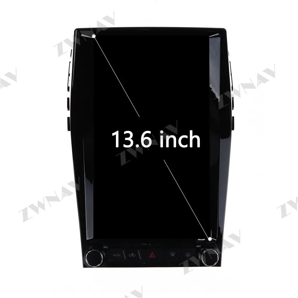 Для Ford EDGE 2015-2018 Tesla Style Android 9 автомобильный без DVD-плеера GPS-навигация Carplay головное устройство мультимедийный плеер Радио