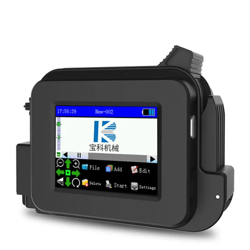 bk1 Mini Handheld Pocket Inkjet Printer for Plastic bag Date Bar Code QR Code Portable Inkjet Printers