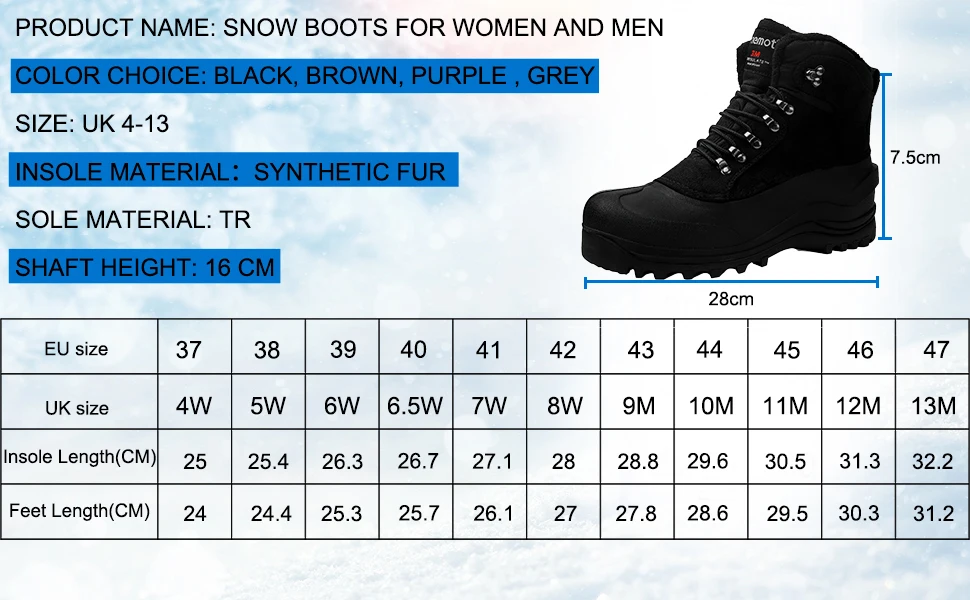 Производитель, низкий минимальный заказ, нескользящая спортивная обувь на шнуровке, охотничьи зимние ботинки, теплые зимние ботинки для мужчин