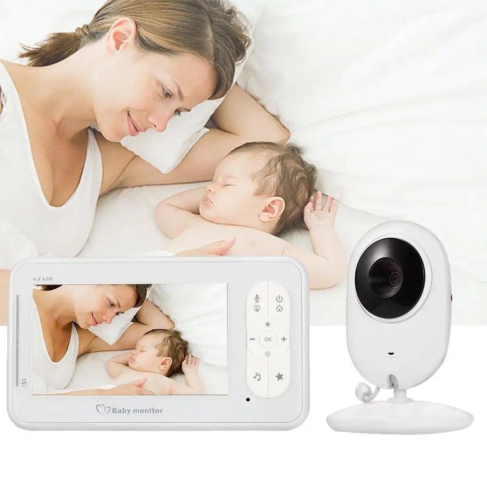 4.3 Inches Hd Dual Connect Phone Wireless Best Seller Amazon 5 Inch Baby Monitor With Camera And Audio