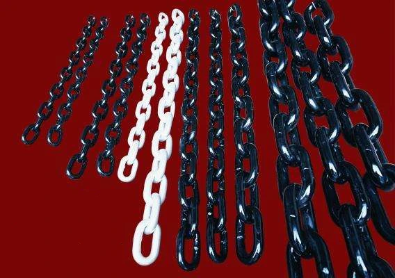 Manufacture 6mm-23mm High Strength G100 Chain Alloy Steel Black G80 Short Link Lifting Chain for Chain Sling