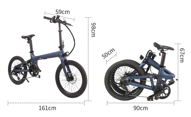 20 inch light weight bicicleta carbon fiber road electric bike lady 250w folding ebike