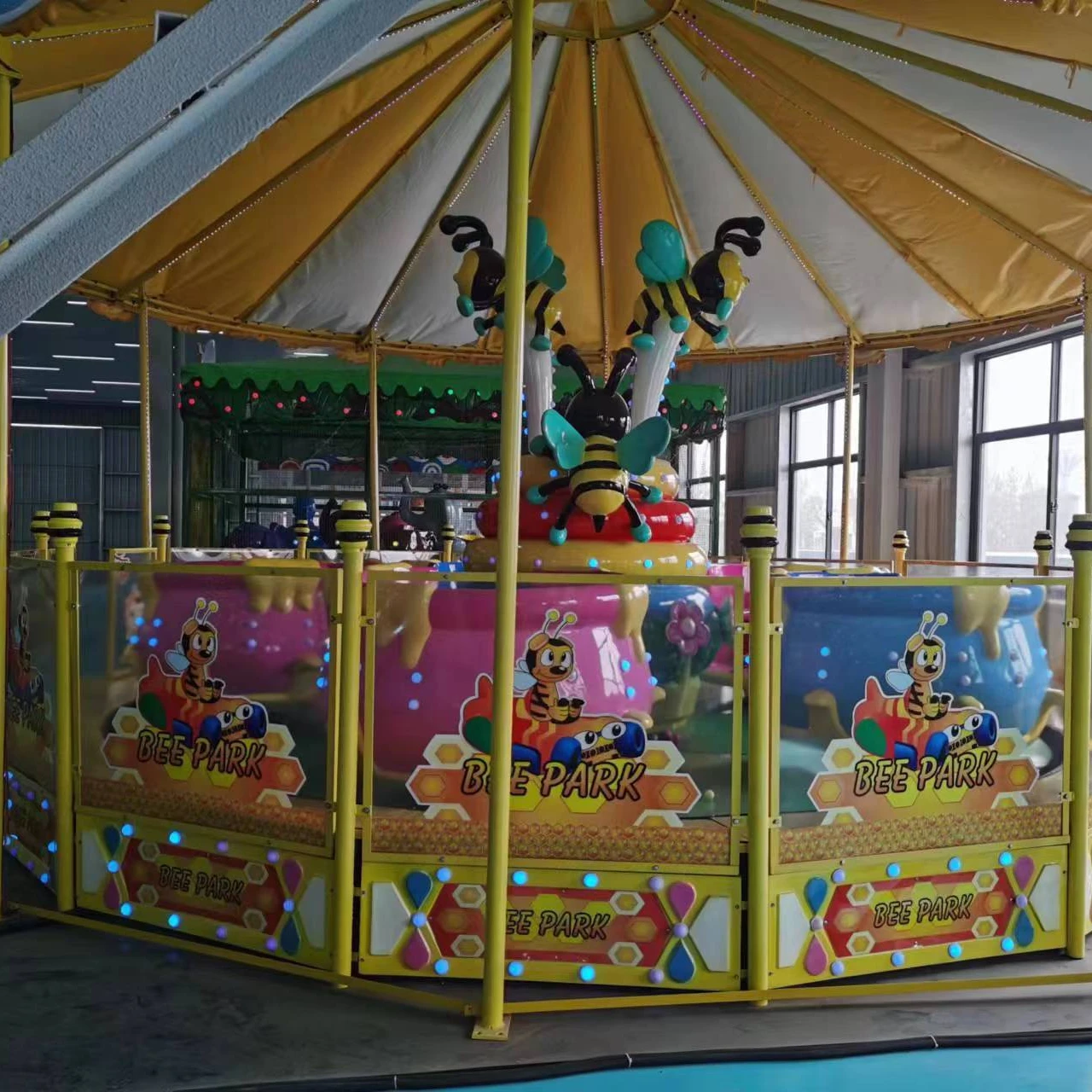 best amusement park products fun fair rides kids games happy spray ball for sale