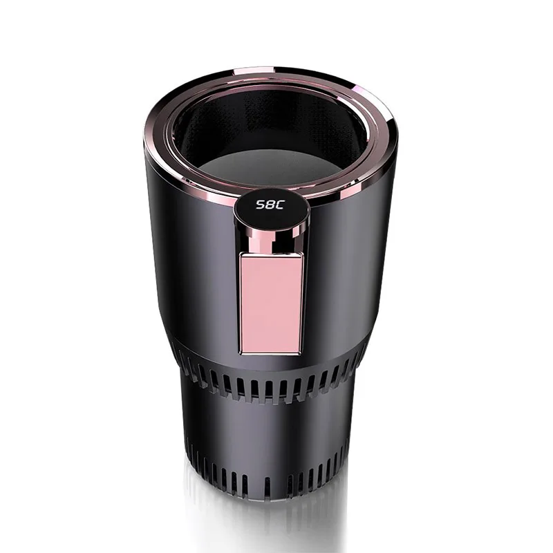 2024 Electric Heated Travel Mug 12V Stainless Steel Tumbler coffee Heating Car Cup kettle