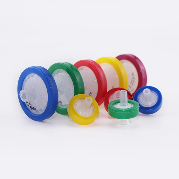 Medical Disposable sterile blister packing PES 0.22um syringe filters Sterile Nylon Syringe Filters