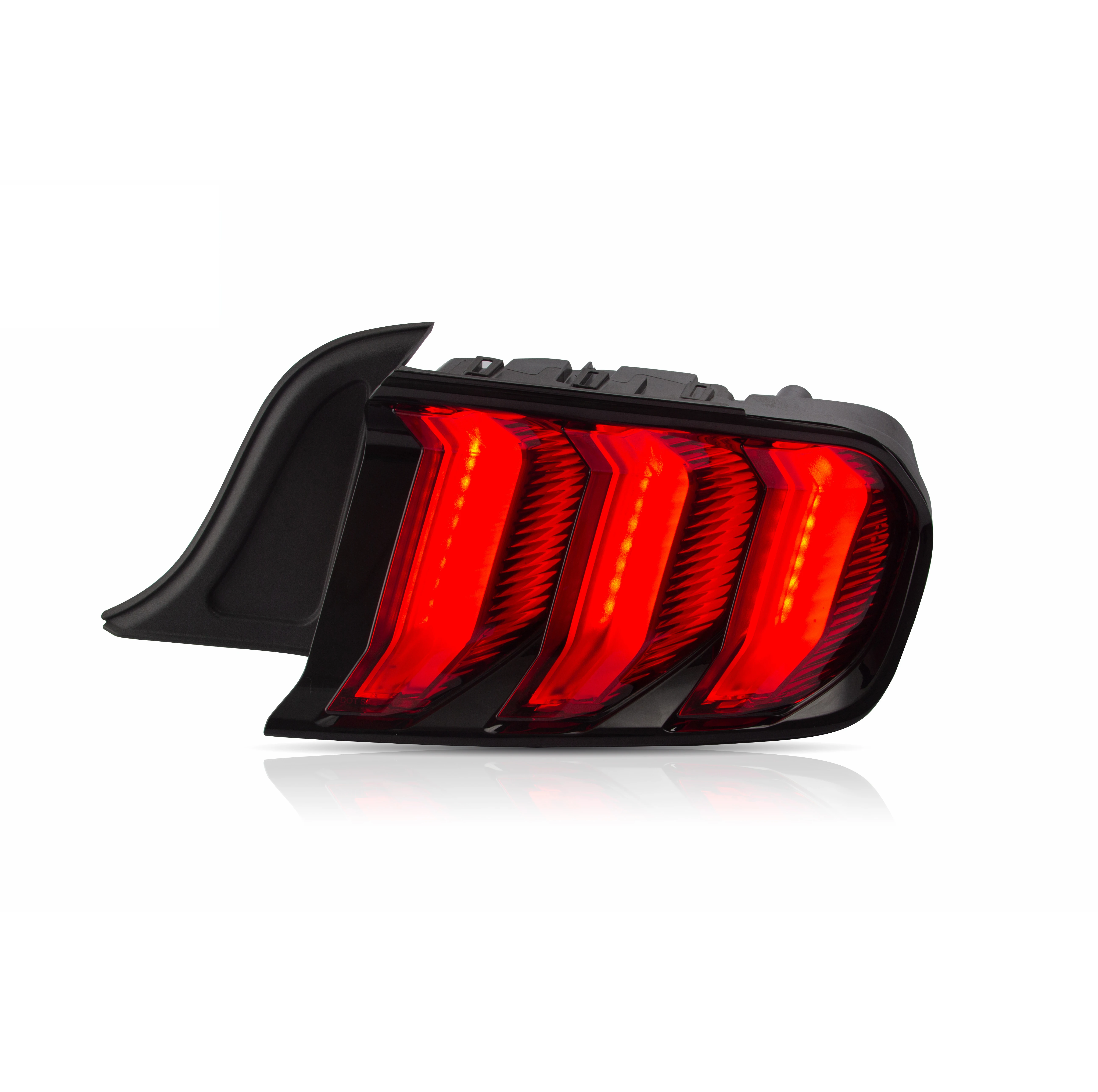 Производитель для автомобиля задний фонарь Mustang светодиодный 2015-UP полный стоп-сигнал + DRL сигнал поворота