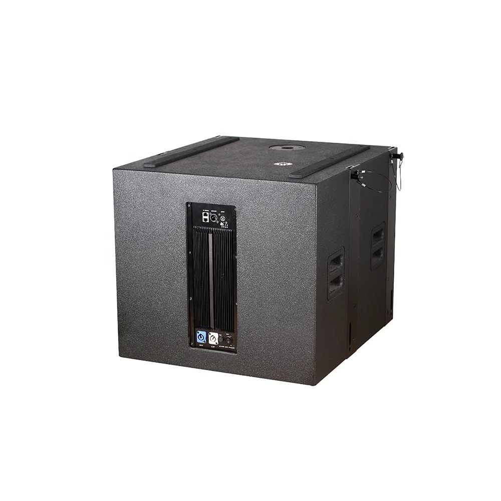 Active speaker 15 inch sound box line array entertainment system professional audio sub bass powered subwoofer for dance floor