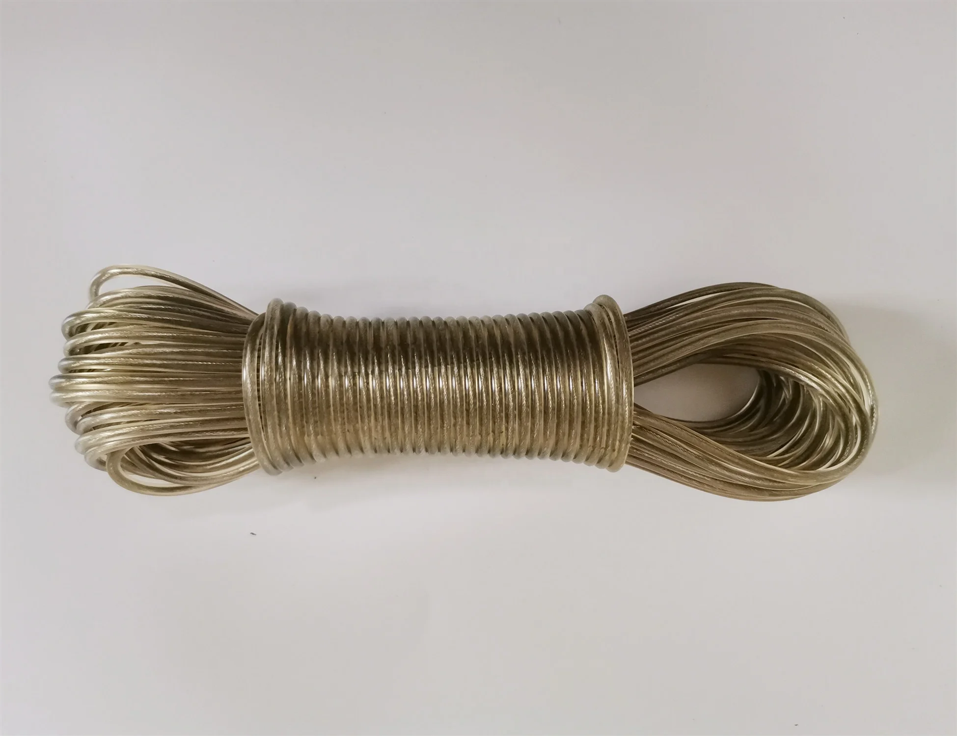 hot sale customized PVC washing clothes line with steel in core