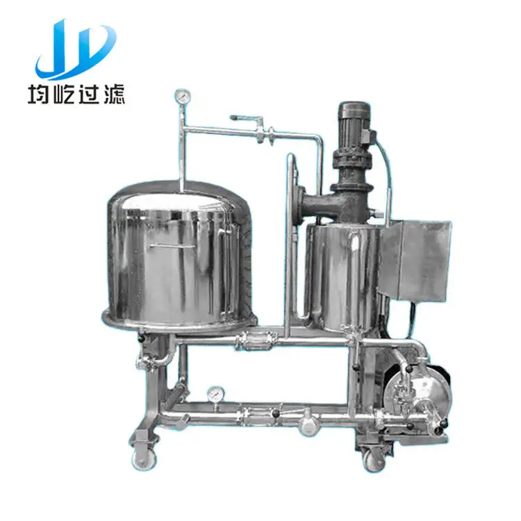 Large Diatomaceous Earth Filter System For Beer