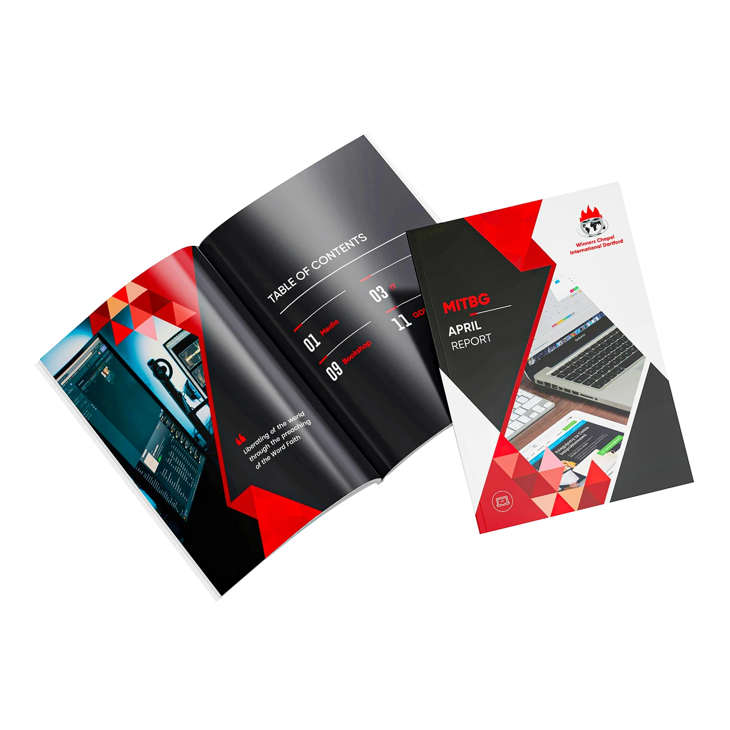 Customized Color Printing Cheap Business Folded Paper Brochure Flyer