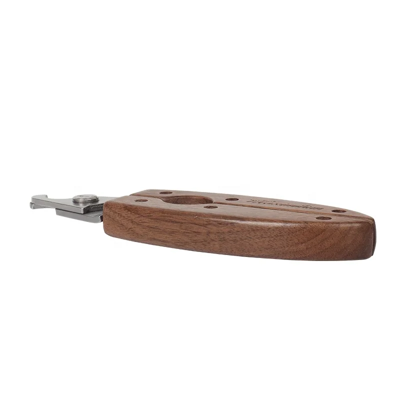  Factory Wholesale Classical Style Upscale Wooden Pet Nail Cutter Scissors Cat Dog