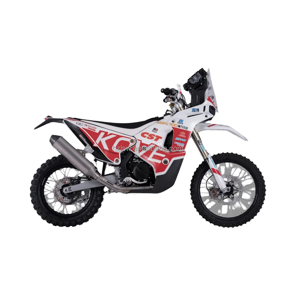 High Performance Customized 449cc DOHC 6-Gear Single Cylinder 170km/h Off-Road Rally Motorcycles 450RALLY Factory Edition