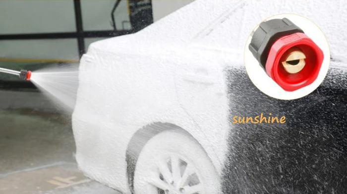 Автоматический пистолет для очистки воды пены и шампуня под давлением садового шланга пистолет-распылитель воска с длинной