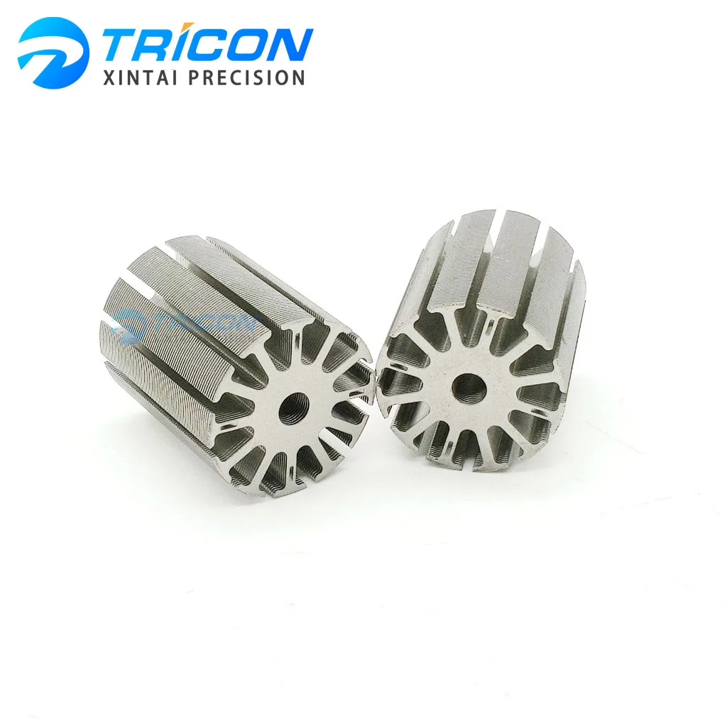 Factory custom processing rotor chip production power tool motor 27.4mm DC rotor chip metal motor chip parts