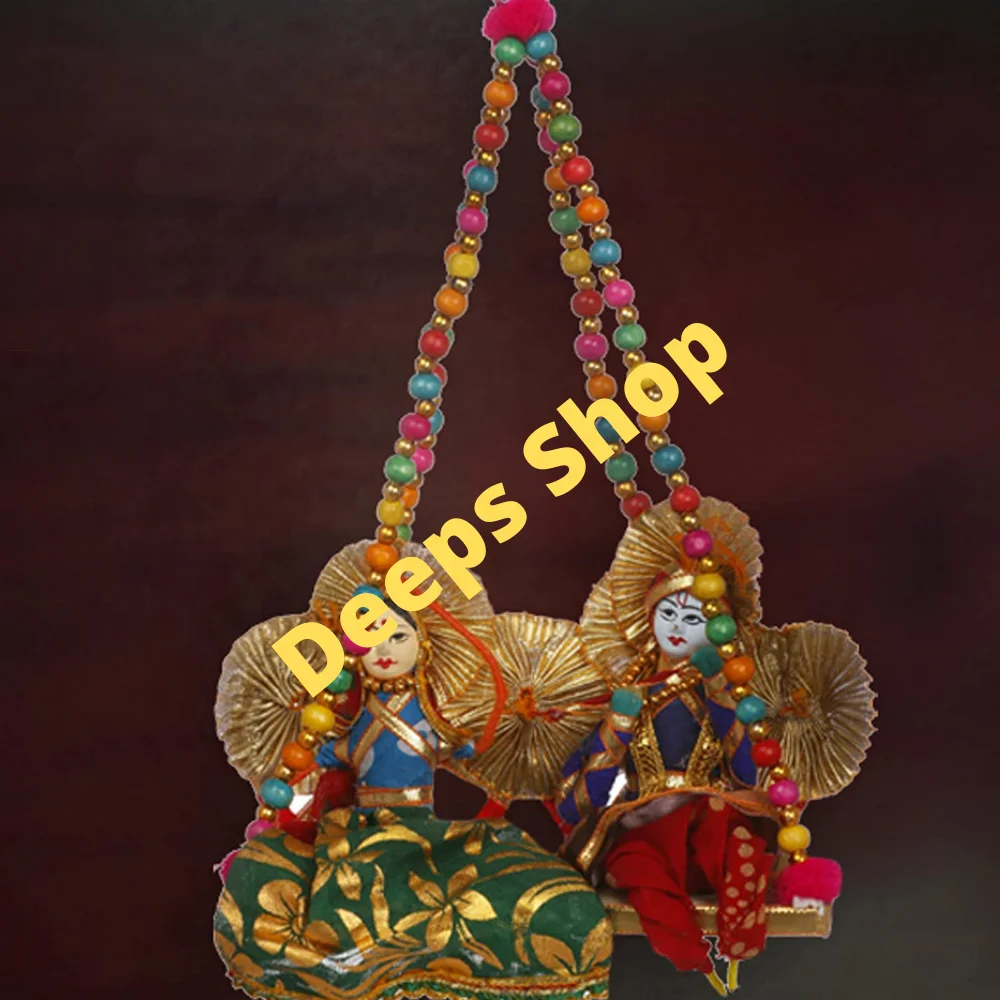 Скульптура radha krishna на стене jhoola украшение для улицы статуя Idol лорд Krishna статуи Radha Rani
