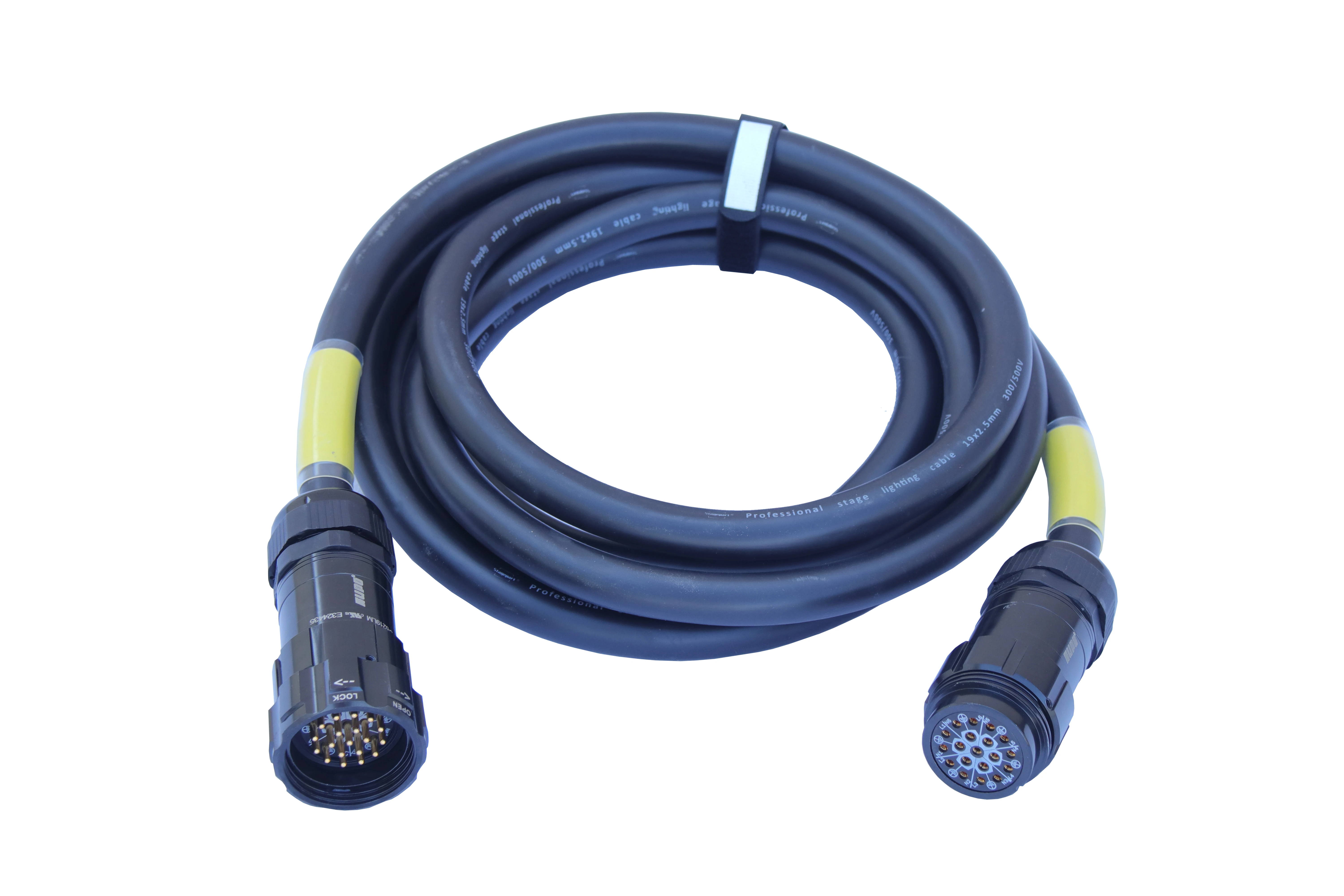 19 pin Socapex Compatible Cable 2.5mm Electrical Power Cable