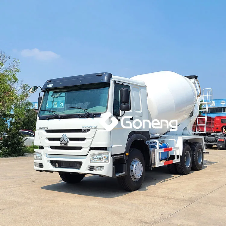 foton sinotruk used truck cement mixing howo 371hp concrete mixer truck 6x4 sino prices
