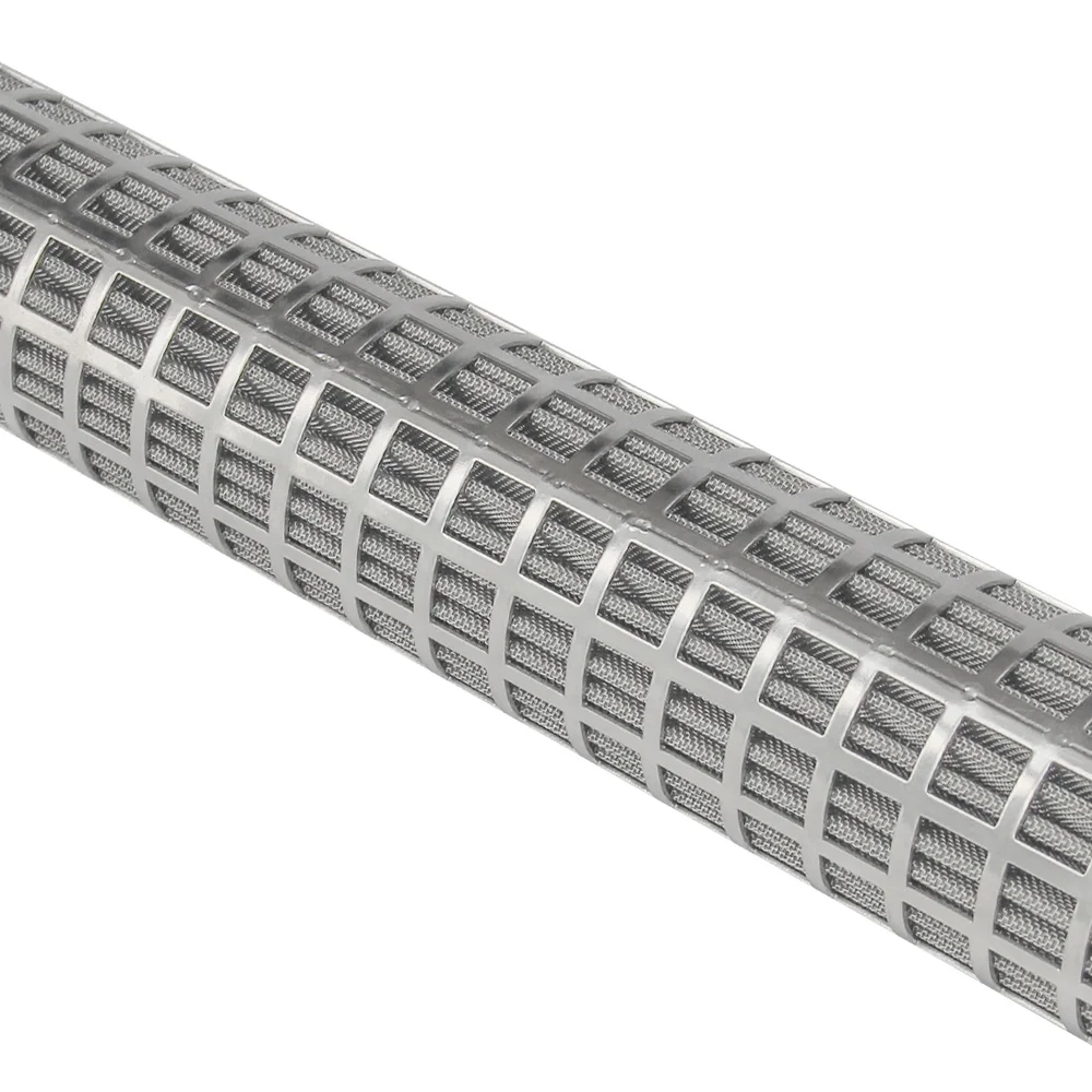 304 316L stainless steel Filter 200 micron pleated filter element for water treatment