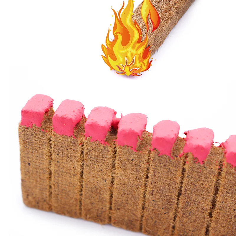 Защитные спички-парафиновые деревянные барбекю Зажигалки для кемпинга походов на открытом воздухе красочные и красные коричневые восковые палочки