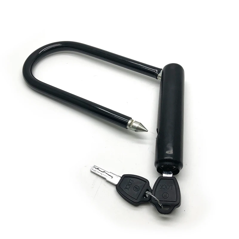 Outdoor Mountain Bicycle U-Lock Keyless Protection Bike Chain Locks 4-Digit Combination Lock