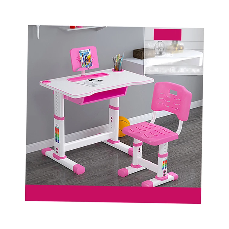 
Adjustable Desk Children Classroom Table Childern With Chair Kids Play Or Study Child Set Lesson For Tableskids Ergonomic Gray 