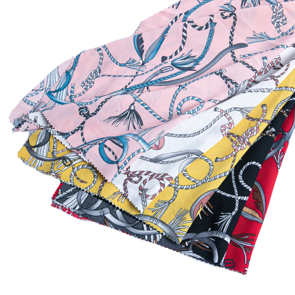 2020 Most popular Elegant  Small MOQ high quality cheap serried 80*80 cupra rayon fabric