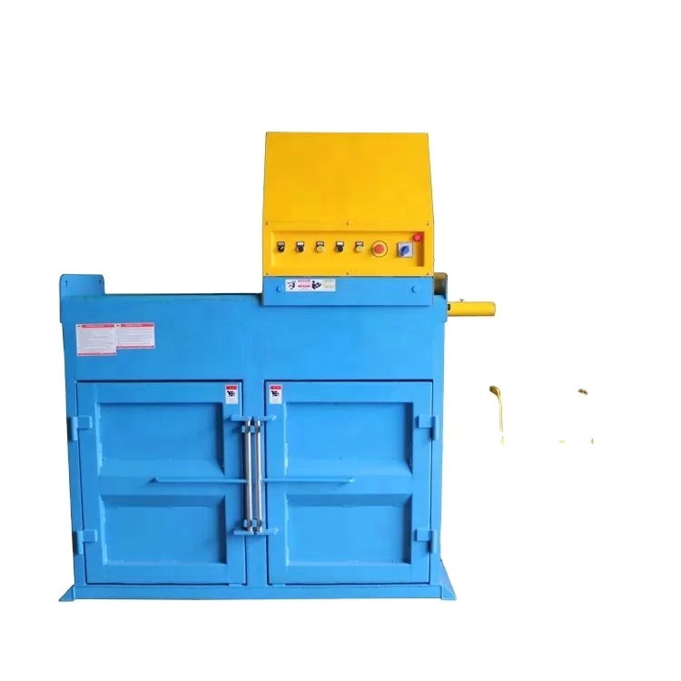 Vertical hydraulic multi chamber waste paper cardboard baler machine plastic baling machine