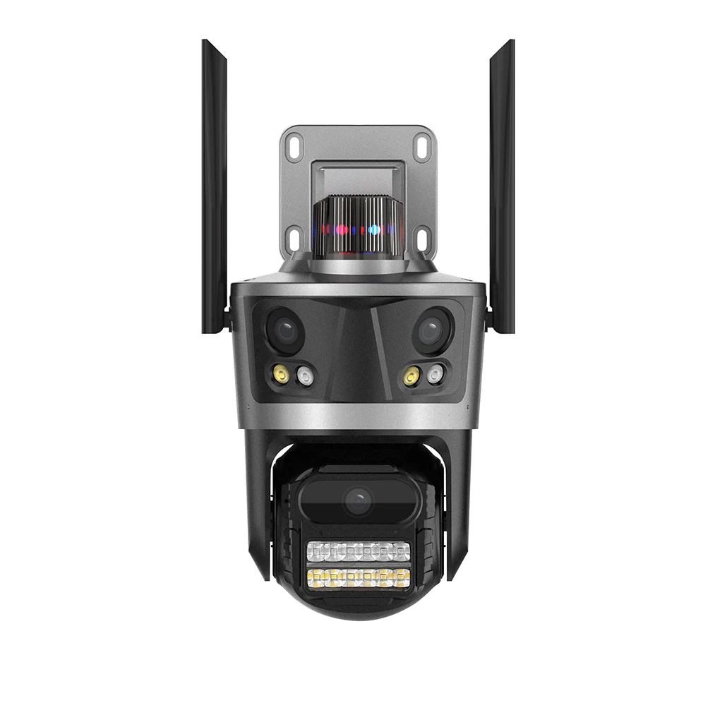 Tuya Panoramic Light Network IR Remote Surveillance 360 Degree With LED Wireless Recording 128GB SD Card