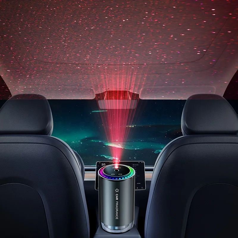 2024 Latest Smart Scent Air Freshener Spray Waterless Essential Oil Perfume Car Aromatherapy Diffuser