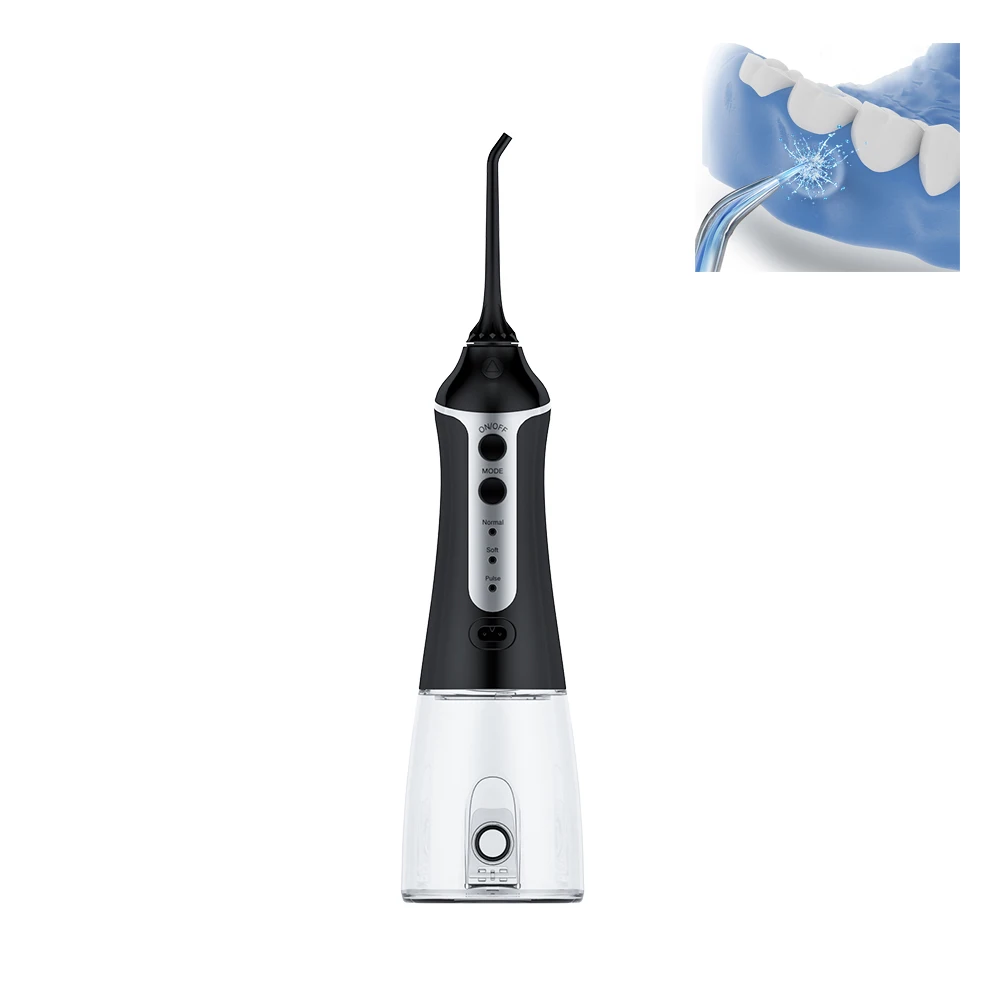 Amazon top-rated travel recharged Food Grade Battery Cordless oral irrigation system dental water jet cleaner flosser