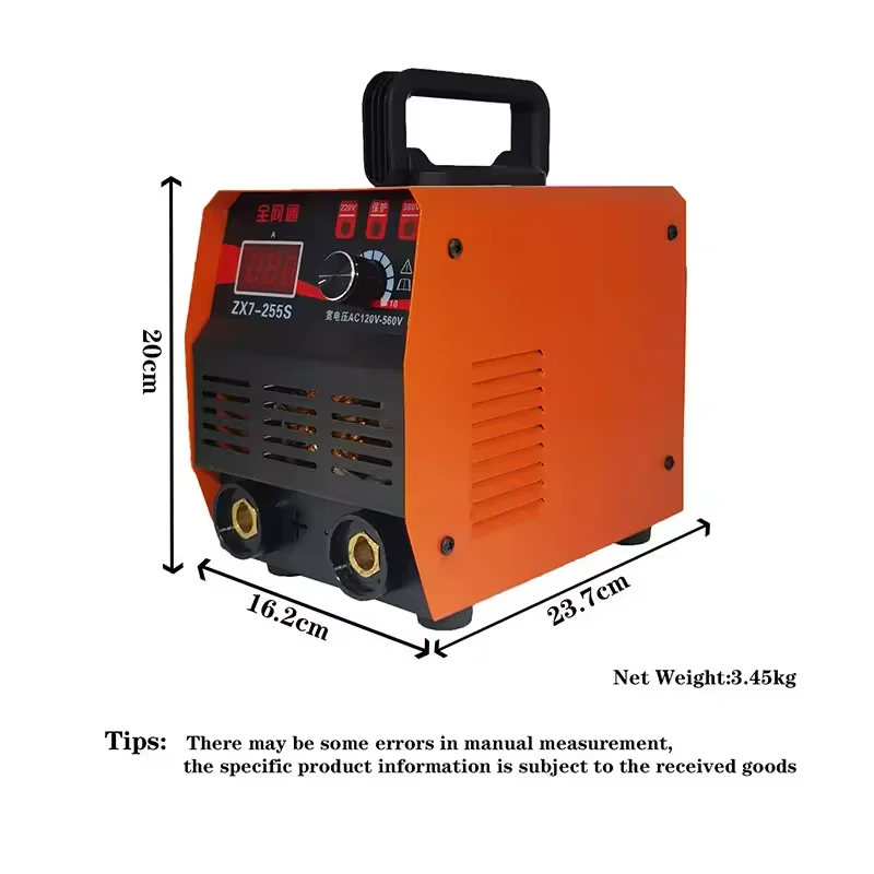 Hot Sales Inverter 160A 140A 220V 380V MMA lcd mini hand held portable small electric welding machine