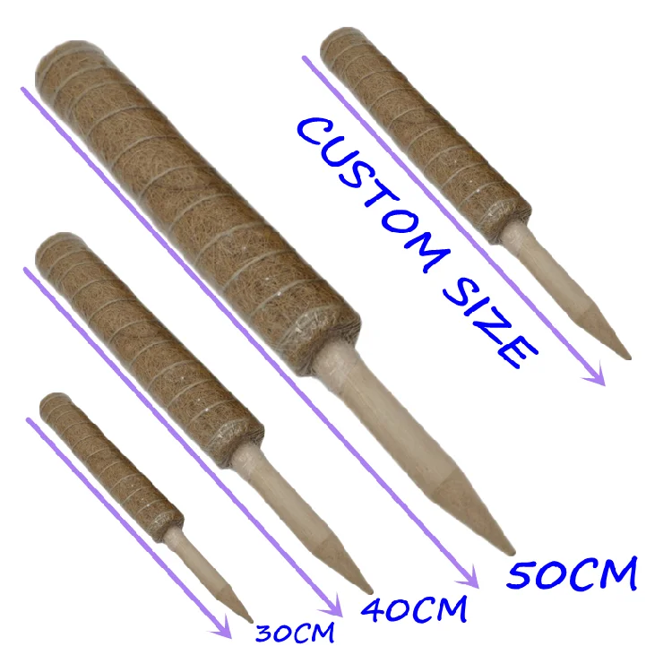 Coco coir totem moss pole с дизайнерским комплектом мох pole