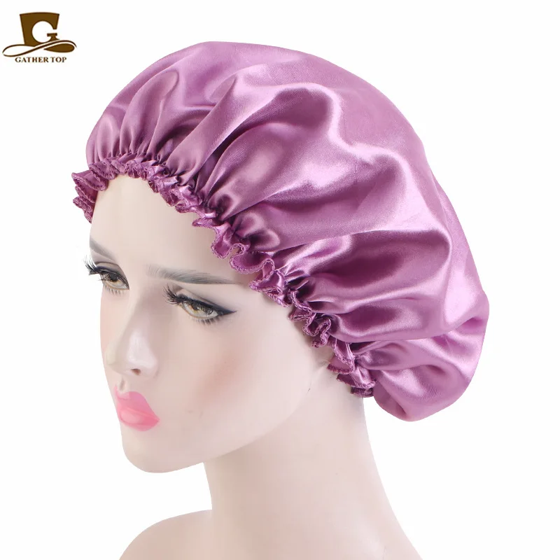 Manufacture Cheap Bonnet Curled Selvedge Hat Hair Dryer Shower Cap Salon Hair Bonnet for Women