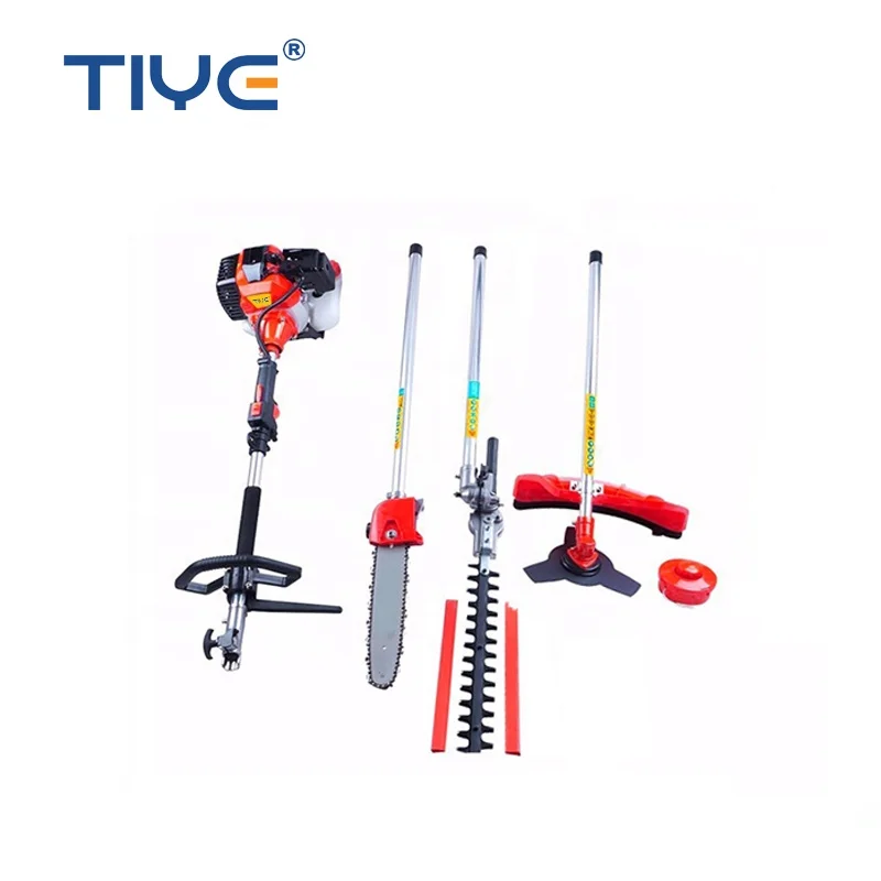 TIYE power 52cc most powerful multi grass cutting machine with brush cutter bc520