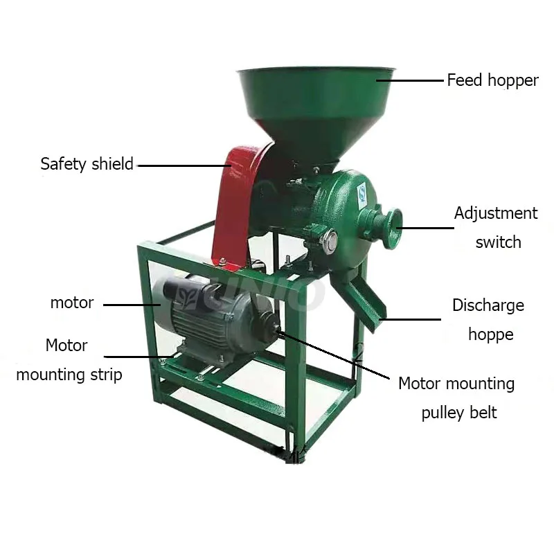 Good Price Home Use Sugar Grinding Mill Crusher Processing to Fine Powder Machine