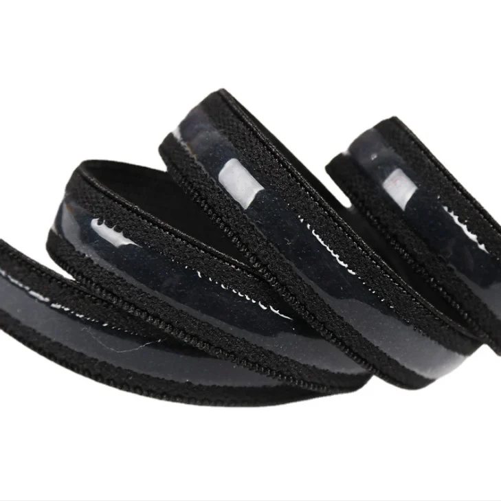 Non-slip Elastic Band Wave Silicone Rubber Webbing Belt DIY Sport Clothes Wrist Guard Sew Accessories