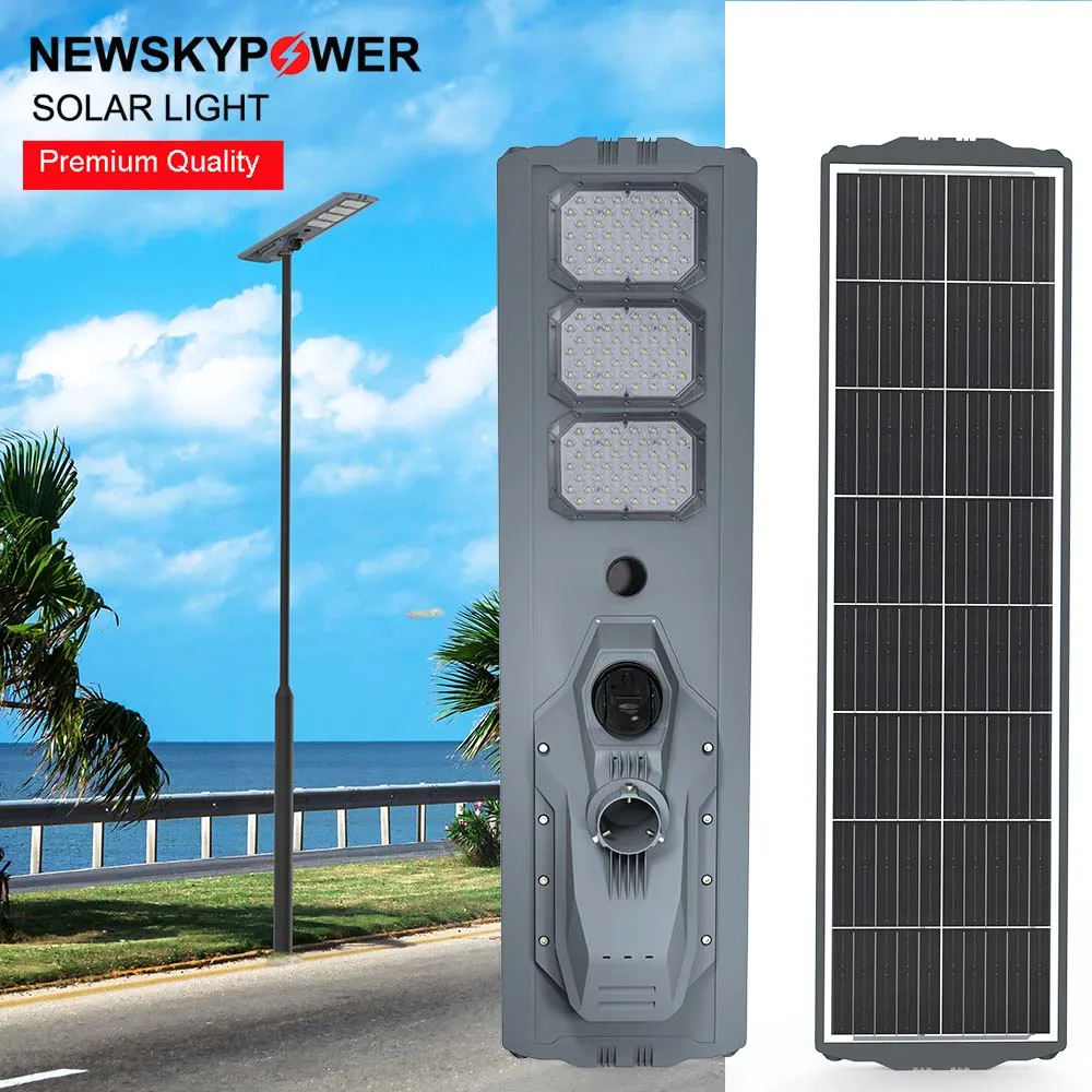 Factory Direct All In One Solar Street Light With Remote Control CCTV 4G Camera LED 400W Outdoor Industrial Highway Street Lamp