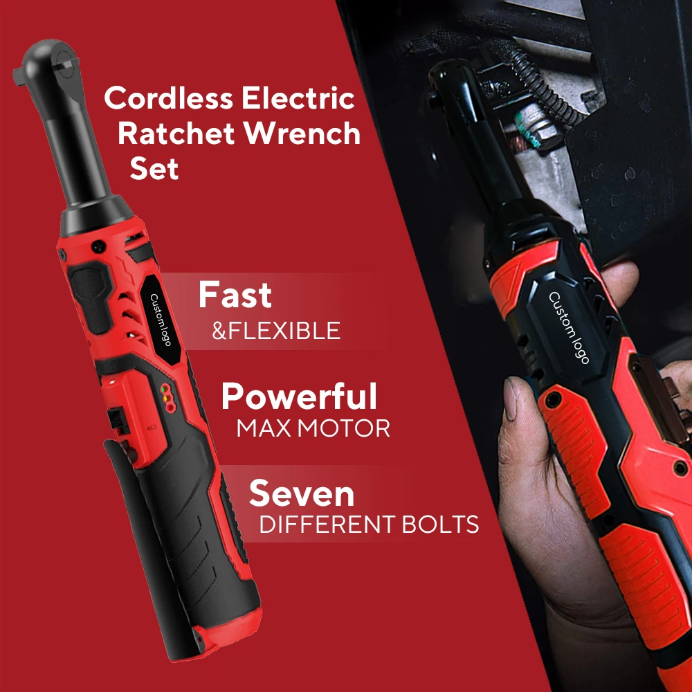 long extendable mini electric 1/4 car jack rachet wrench set screwdriver adjustable wrench original box