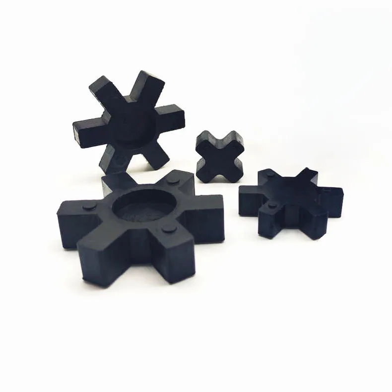 Wholesale L-shaped coupling buffer gasket hexagonal rubber elastomer L050-L225 plum blossom washer