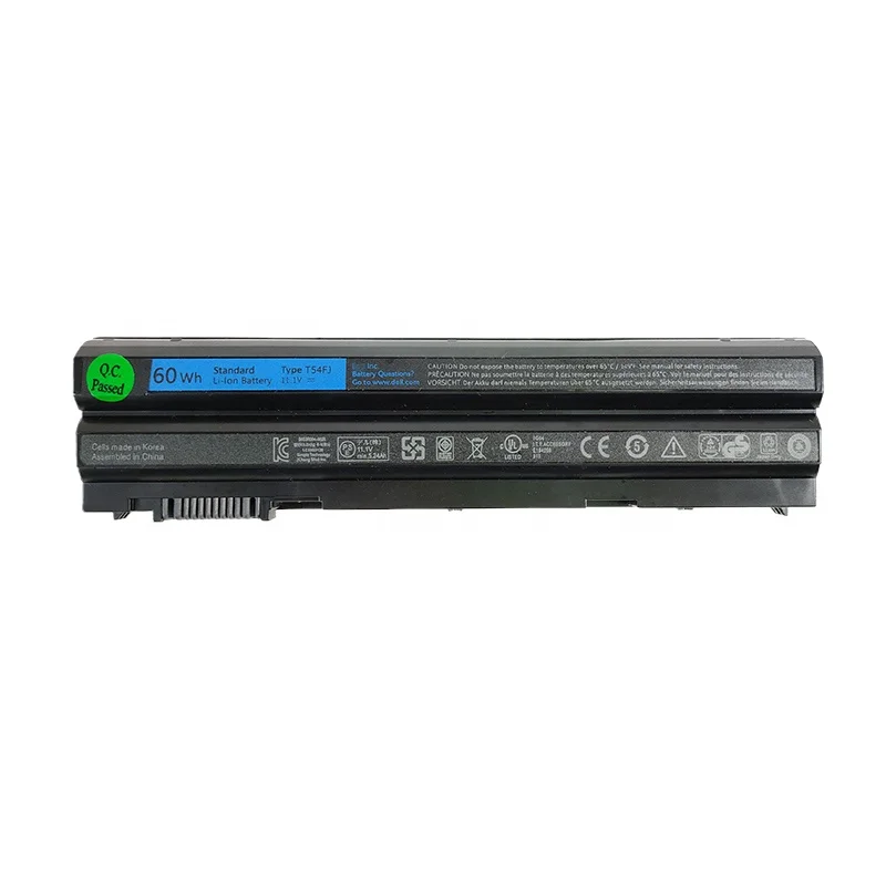 11.1V 4400mAh 60WH lithium battery 8858X E6420 E6520 E5420 E5520 e6430 7420 T54FJ For dell Latitude laptop battery Original