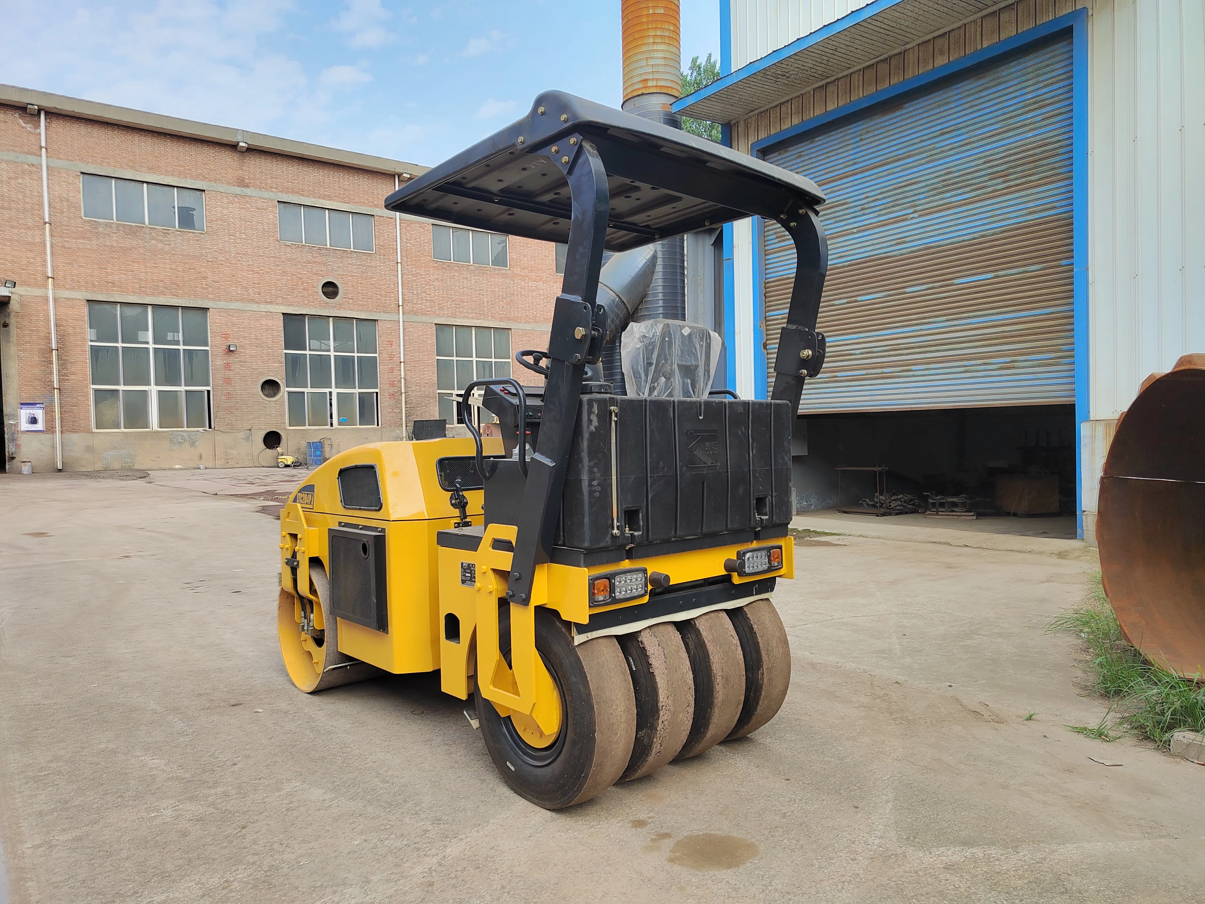 High Quality mini road roller double drum 1 ton 2 ton 3 ton 4ton road roller machinery rollers for asphalt road sale