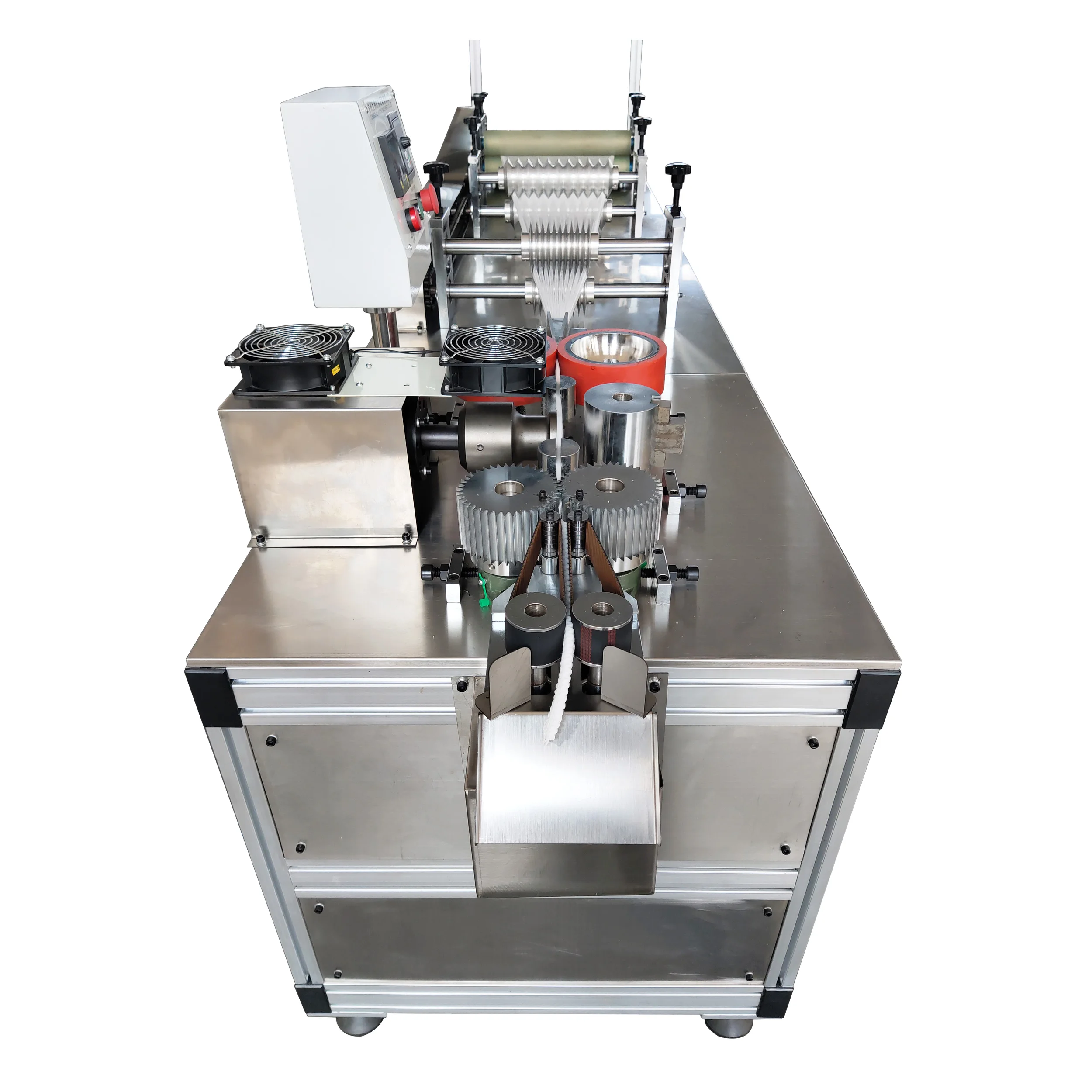 Disposable bouffant cap making machine non woven bouffant cap making machine