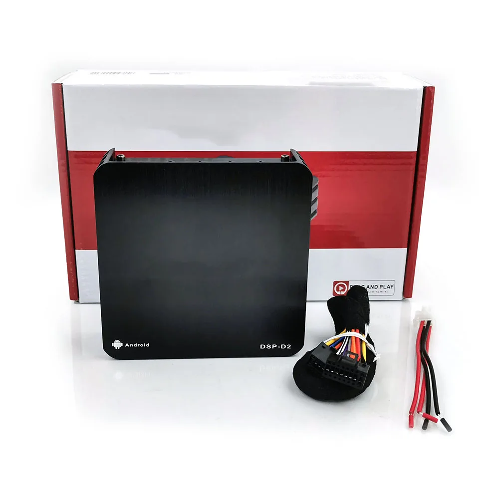 factory cheap price car audio DSP amplifier processor with amp  support computer / phone(D2)