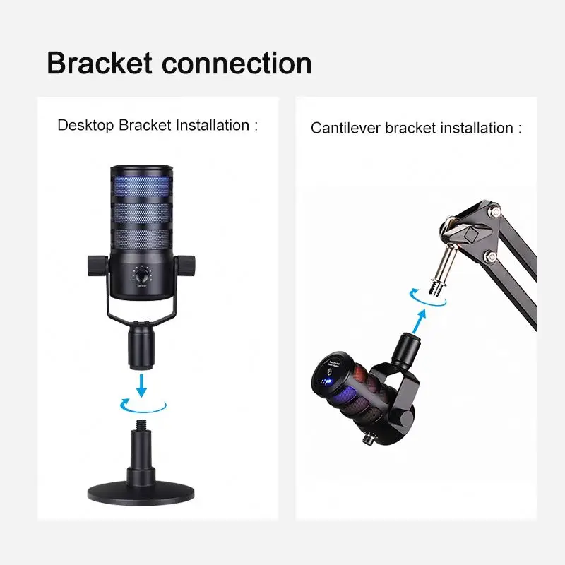 Dpo Hot Selling Wired Gaming Microphone With Low Price