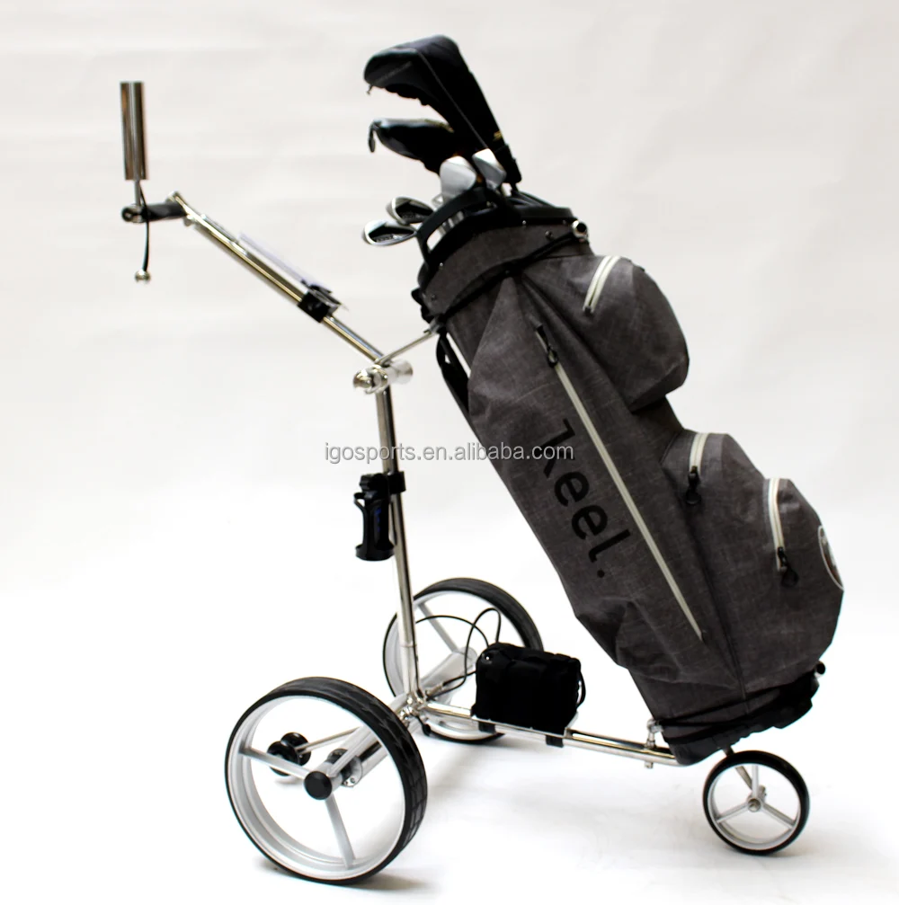Электрическая тележка для гольфа power caddy