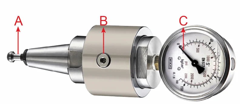 Тестер силы зажима шпинделя BT30 BT40 BT50