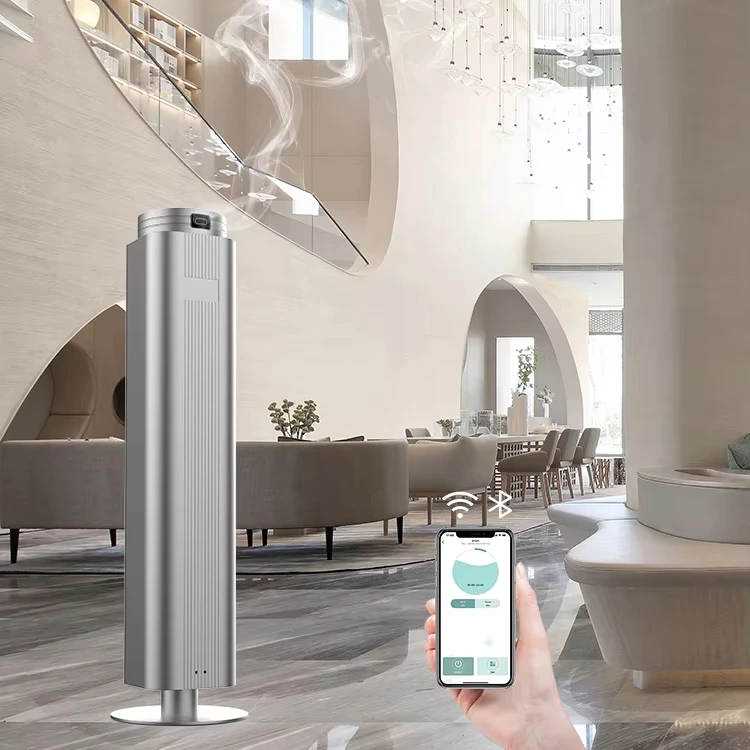 Crearoma&Ouwave floor-standing aroma machine with a large coverage area oil sensor function