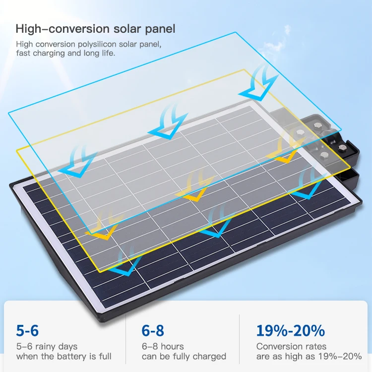 High Lumen 300W 400W 500W IP65 Waterproof Led Solar Street Light