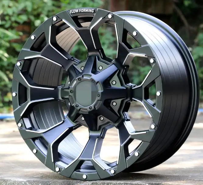 Full Size Wholesale 4X4 SUV Car Aluminum Alloy Wheel Rims 16-22 Inch Cross Pro Anti Detaching Ring Off Road High Load