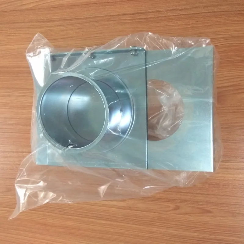 Sliding damper for high-vacuum pipes